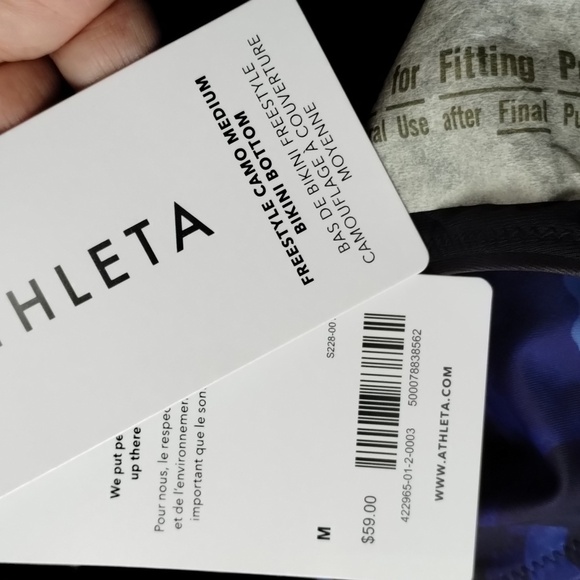 NWT Freestyle Camo High neck Bikini top and bottoms Sz M - Picture 15 of 16